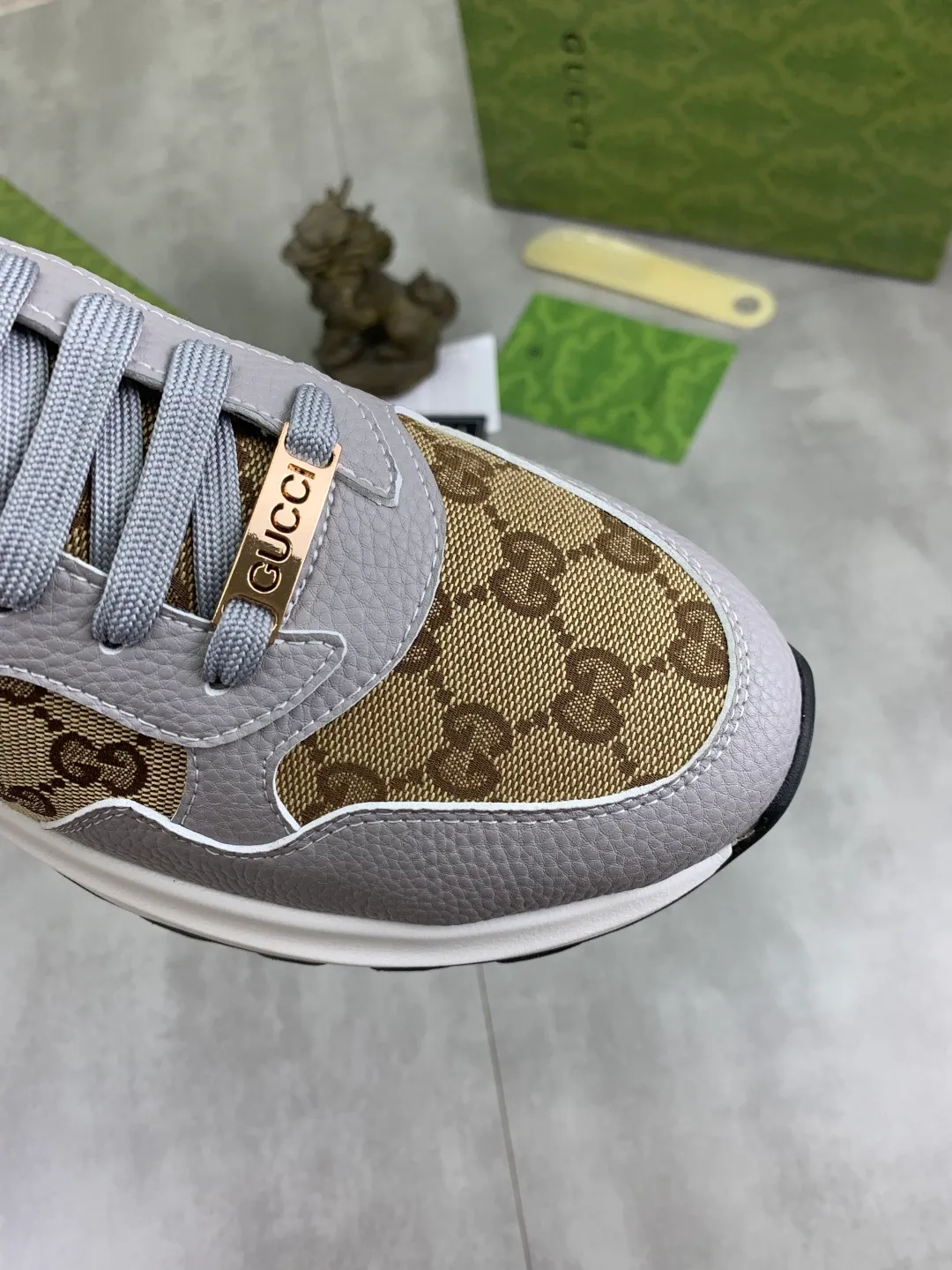 Men's shoes 💰P440💰[New model]🆘 The latest model from Gucci GUCCI official website🎁Classic casual and fashionable men's shoes👟Best model💥The version is simple and elegant, exclusive for trendy men. Unique official website latest brand elements👑Gucci original decoration, fashionable and generous, original soft calfskin fabric➕Comfortable soft first-layer pigskin lining ✅The official website specifies the wear-resistant casual outsole, the classic model is taken in kind🎬Color: 4️⃣colors available😍Number: 38-44
